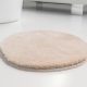 Shaggy szőnyeg Marbella plüss (Beige) Kerek 100cm Bézs