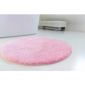 Shaggy szőnyeg Marbella plüss (Puder) kerek 