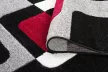 Modern Szőnyeg Margaret 196 (Black-Red) 