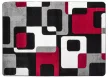 Modern Szőnyeg Margaret 196 (Black-Red) 