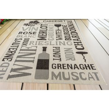 Modern Sizal Wine boros  Bézs 