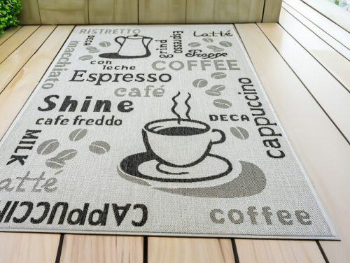 Modern Sizal Cappuccino Szürkés 80x200cm szőnyeg