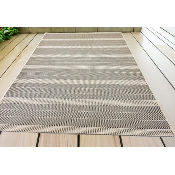 Sizal szőnyeg Bézs csíkos Natur 80x150cm szőnyeg