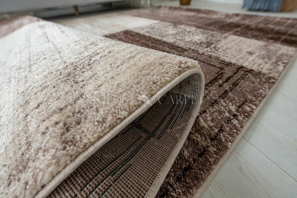 Modern szőnyeg Alina 2450 (Brown) 200x280cm Bézs