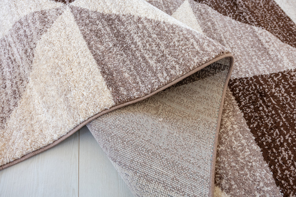 Modern szőnyeg Alina 2452 (Brown) 200x280cm Bézs