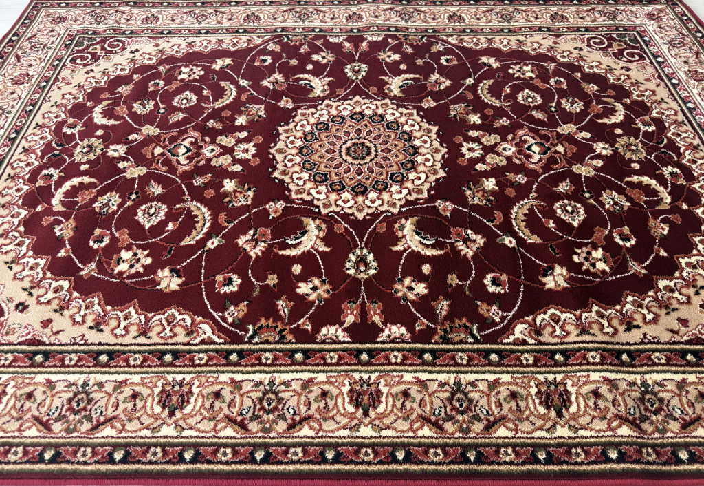 Klasszikus szőnyeg Mashed (Red) 120x170cm Bordó