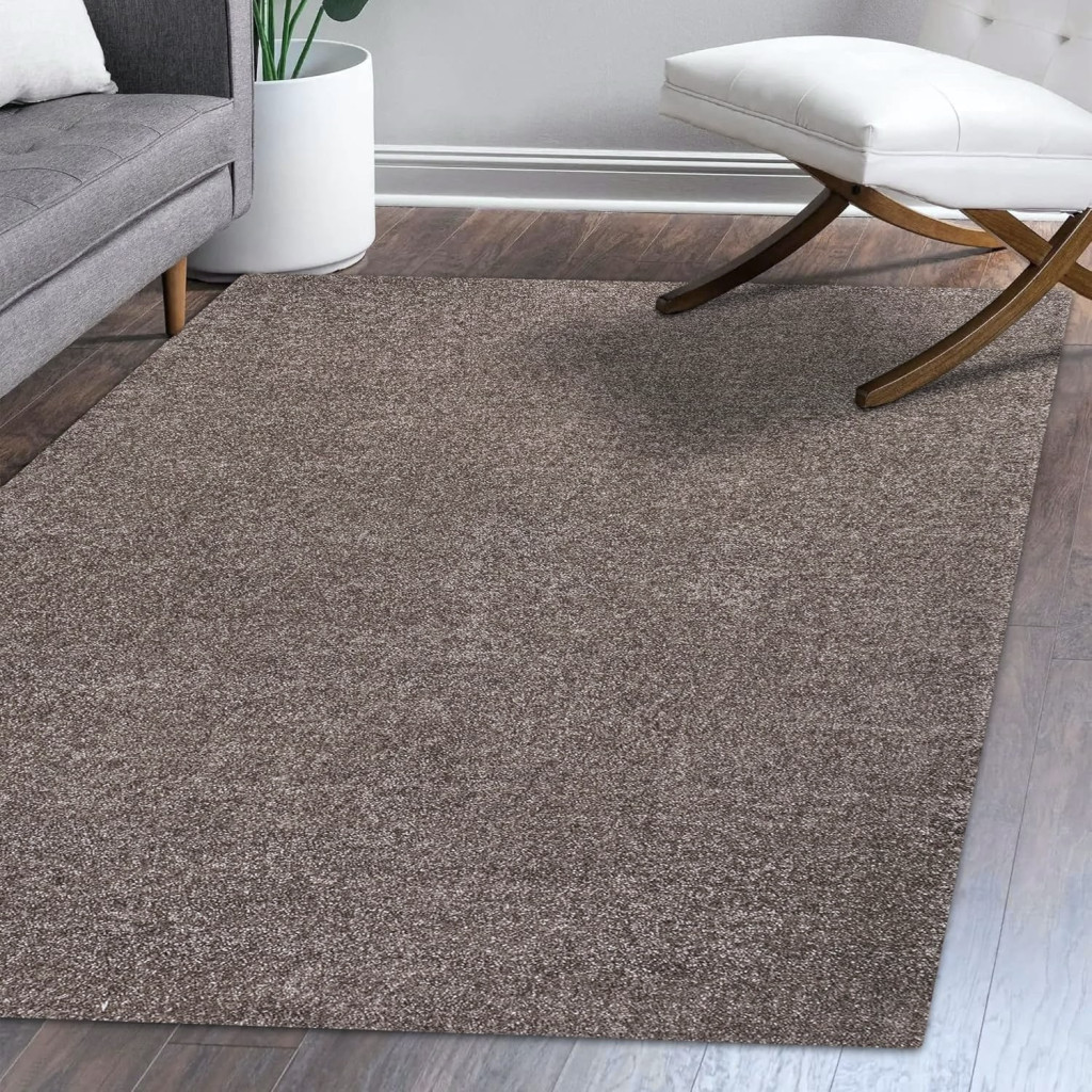 Modern szőnyeg Promo Egyszínű (Brown) 80x250cm Barna