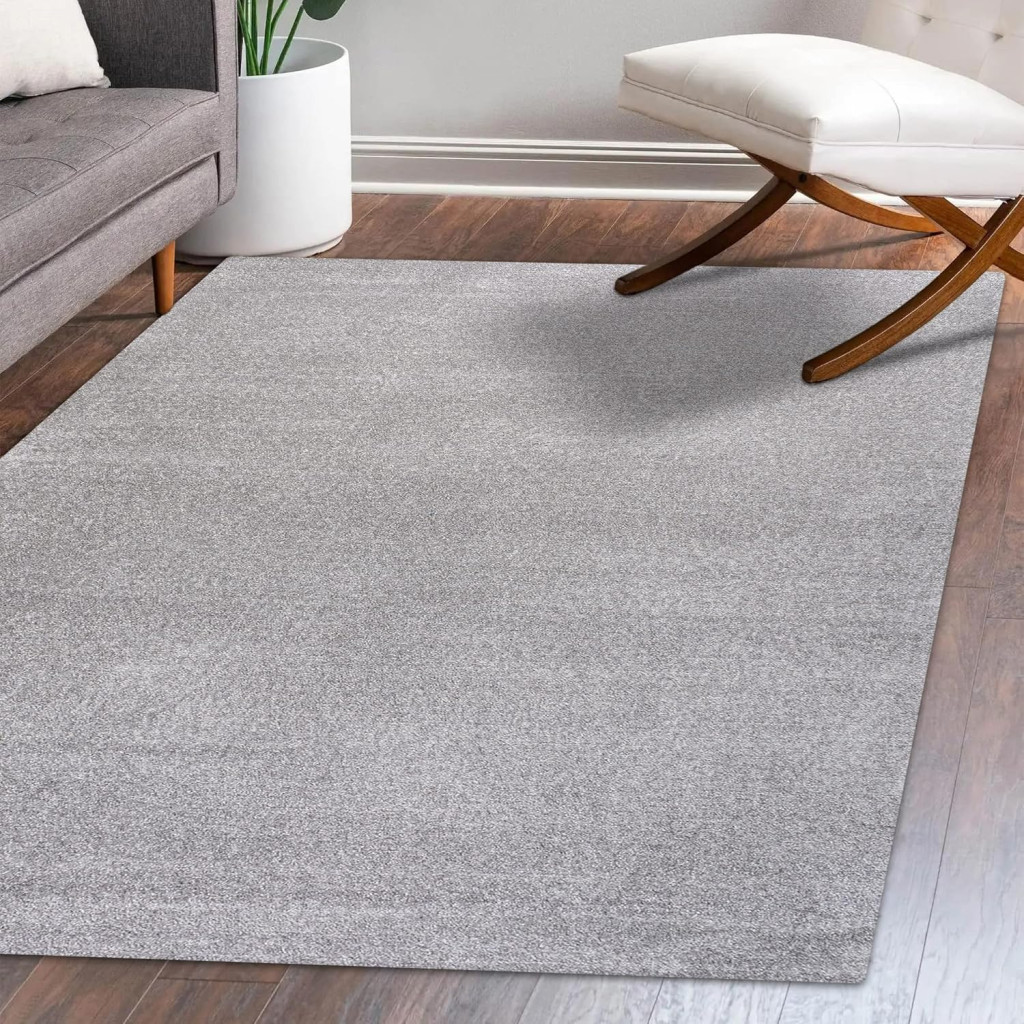Modern szőnyeg Promo Egyszínű (Light Grey) 60x220cm Világos szürke