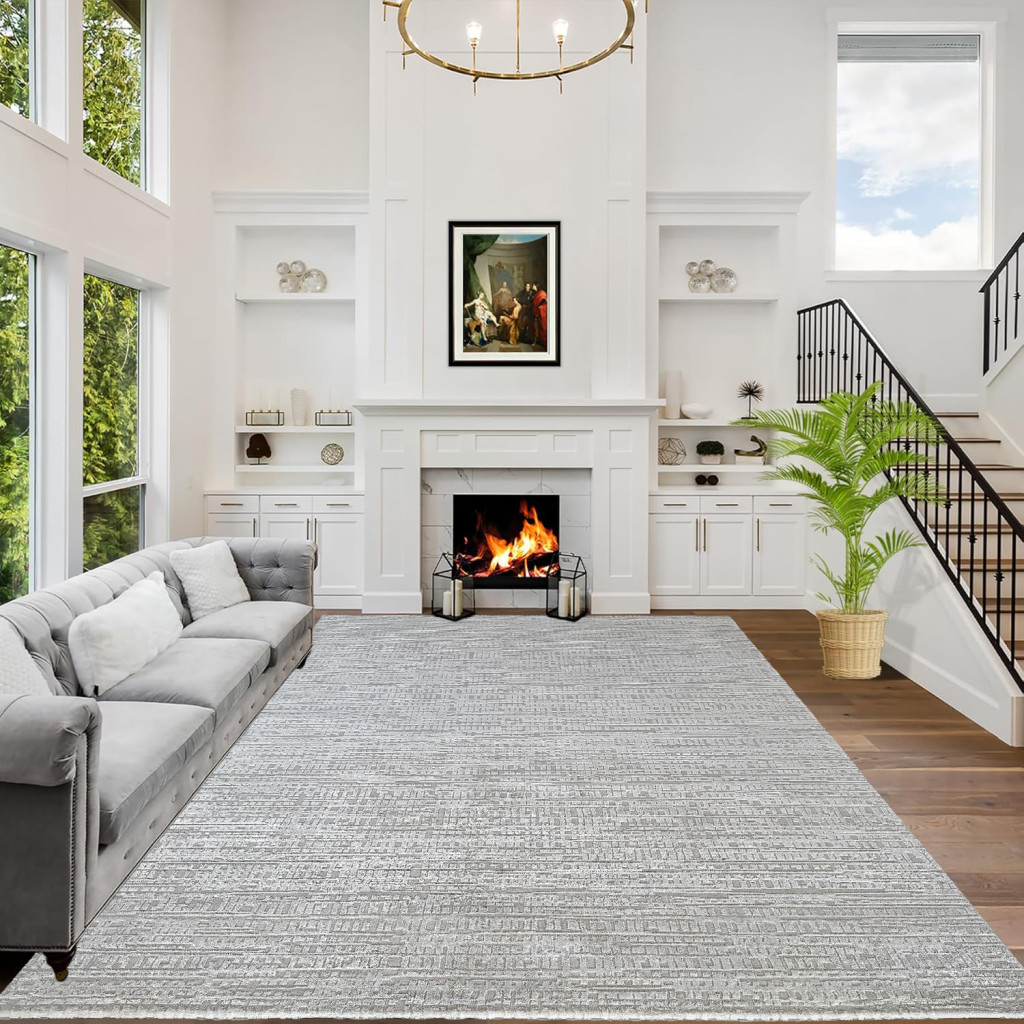 Modern szőnyeg Porto Lux 7733 (Grey) 80x250cm Szürke
