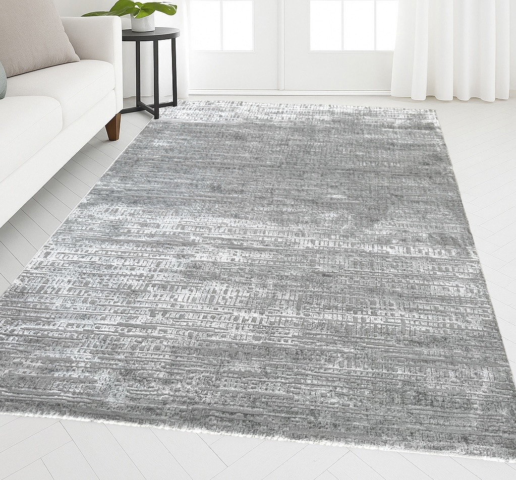 Modern szőnyeg Porto Lux 7733 (Grey) 80x250cm Szürke