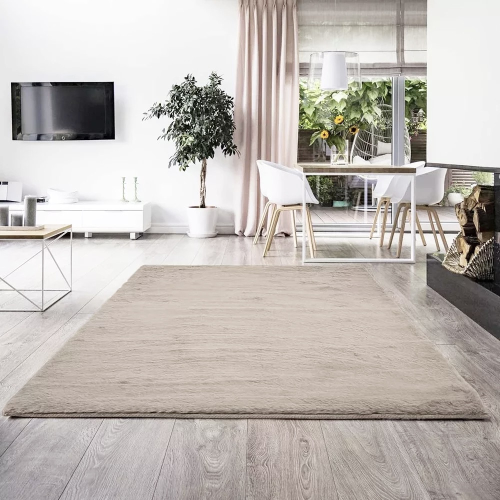 Shaggy szőnyeg Luxury Rabbit (Beige) 80x150cm Bézs