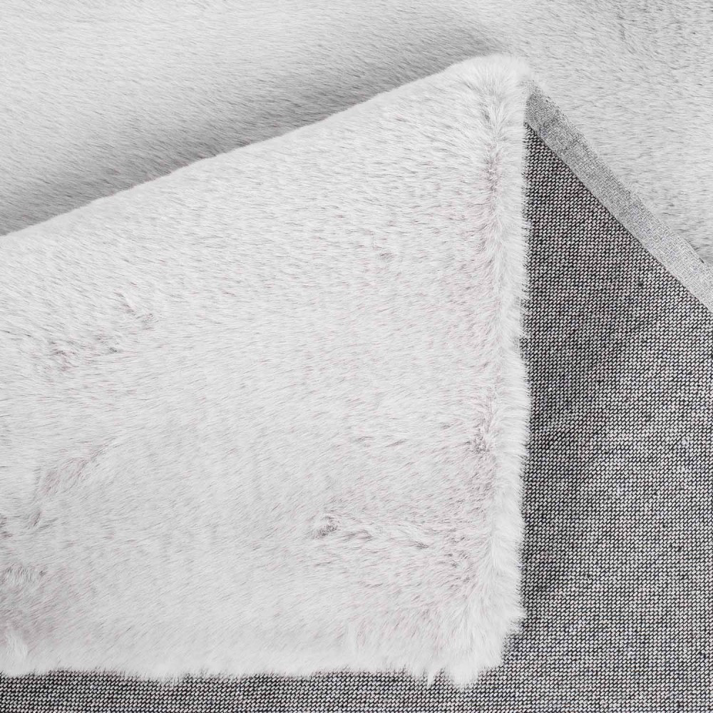 Shaggy szőnyeg Luxury Rabbit (Light Grey) 80x150cm Szürke