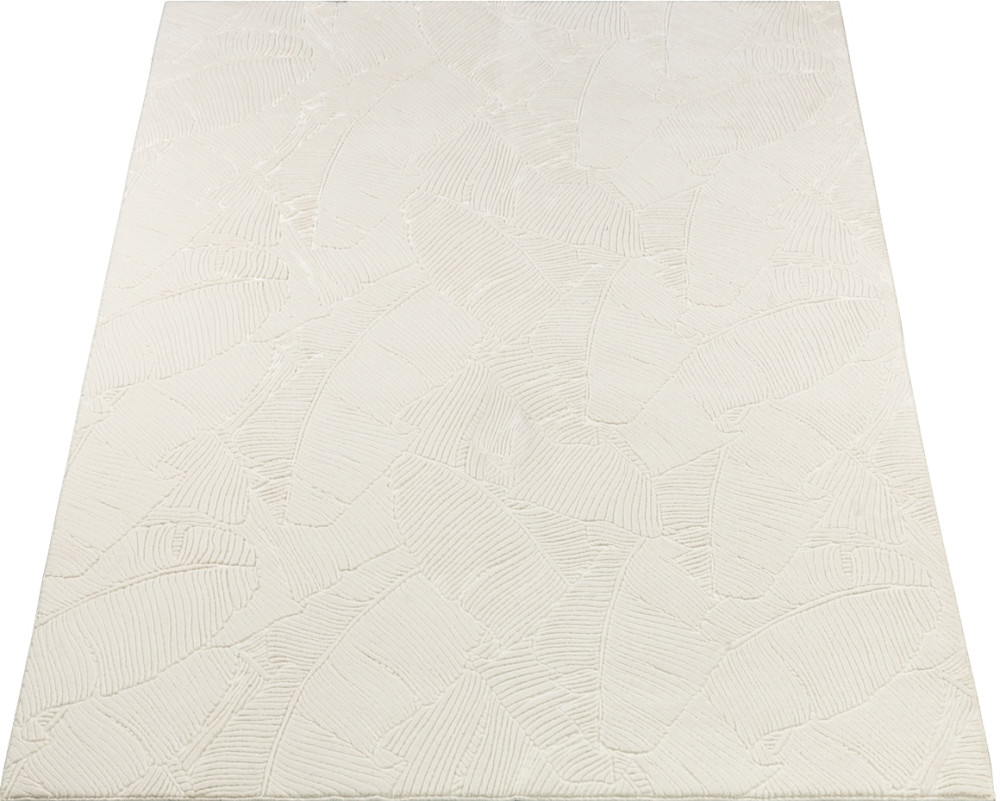 Modern szőnyeg Rio 3D Garden (Cream) 150x220cm Krém