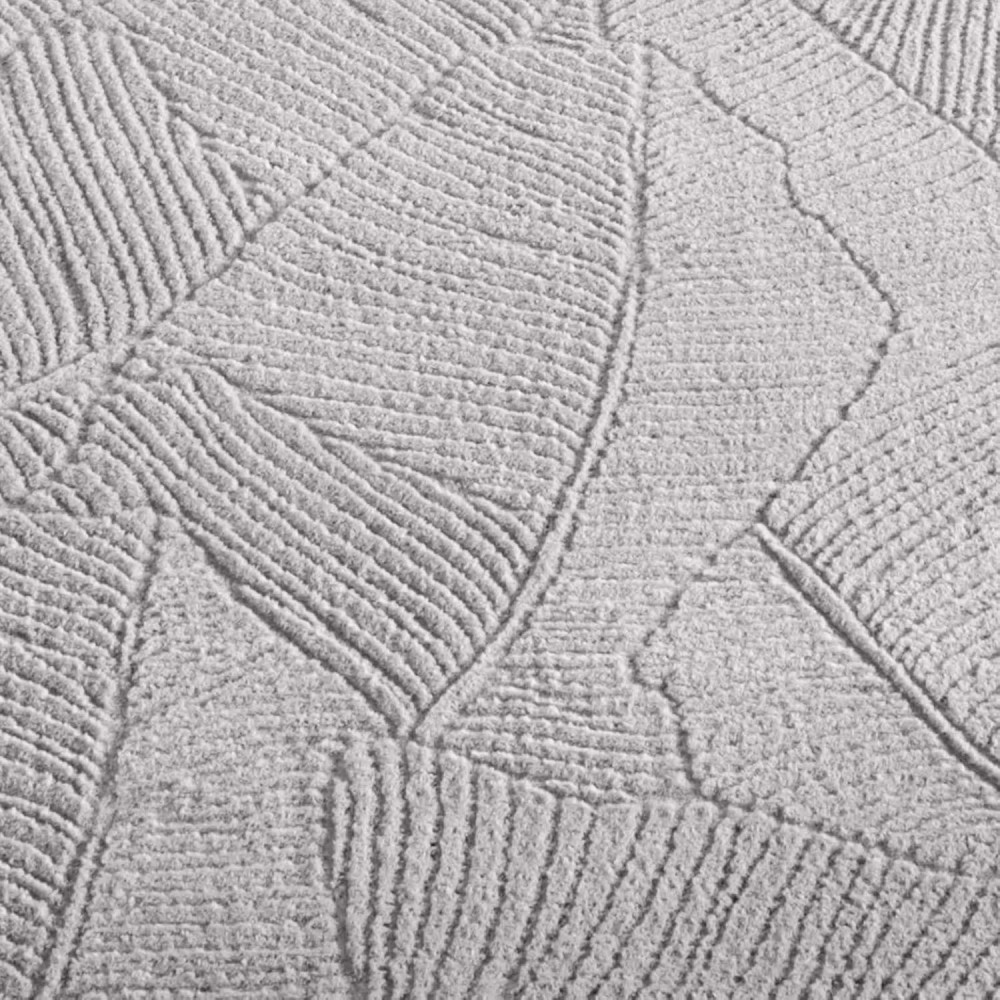 Modern szőnyeg Rio 3D Garden (Grey) 80x150cm Szürke