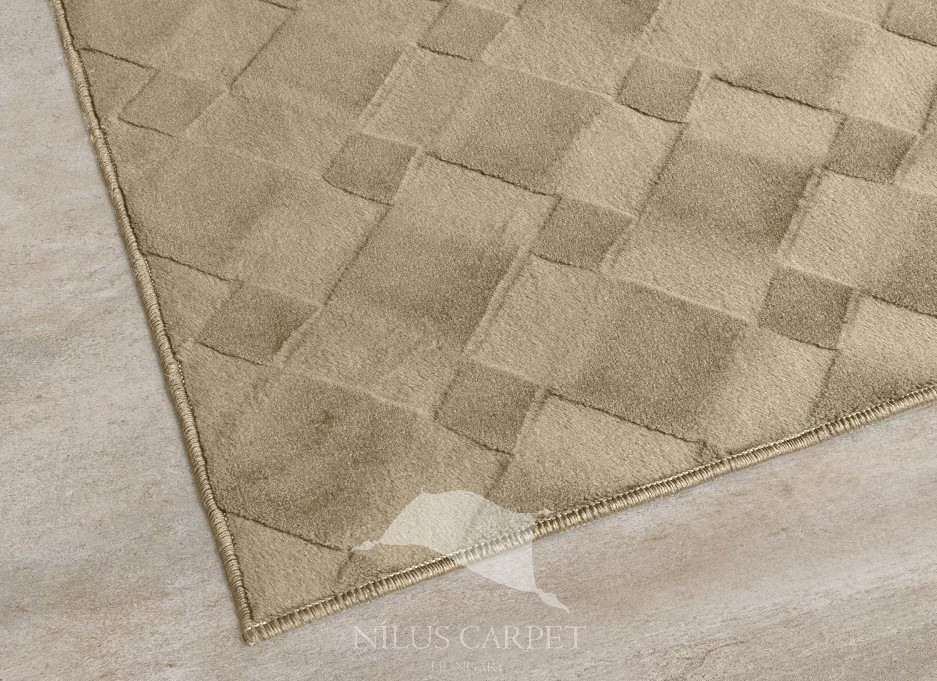 Modern szőnyeg Rio 3D Join (Beige) 80x150cm Bézs