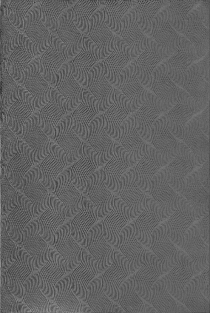 Modern szőnyeg Rio 3D Orla (Antracit) 240x330cm Sötét Szürke