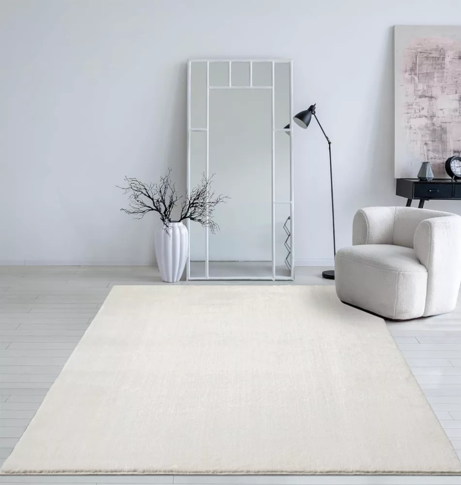 Modern szőnyeg Palm Plüss (Cream) 200x280cm Krém Modern szőnyeg Palm Plüss (Cream) 200x280cm Krém