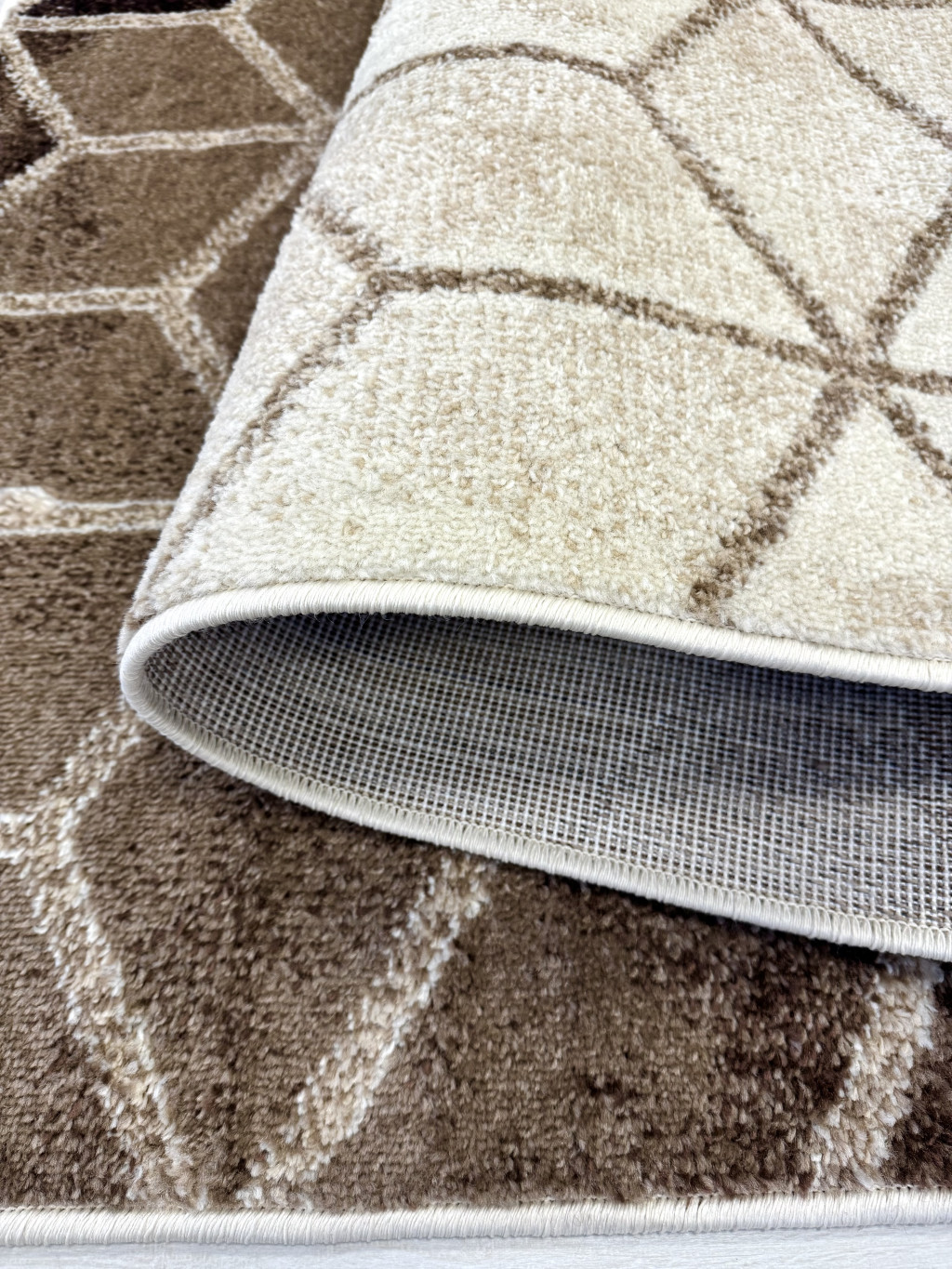 Modern szőnyeg Torino 353 (Beige) 60x220cm Bézs