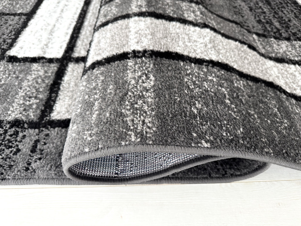 Modern szőnyeg Torino 574 (Gray) 280x370cm Szürke