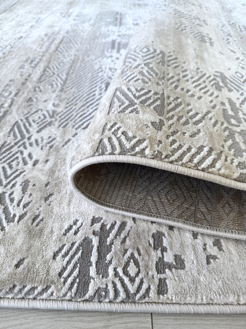 Modern szőnyeg Kashmir 3728 (White-Cream) 160x230cm Krém