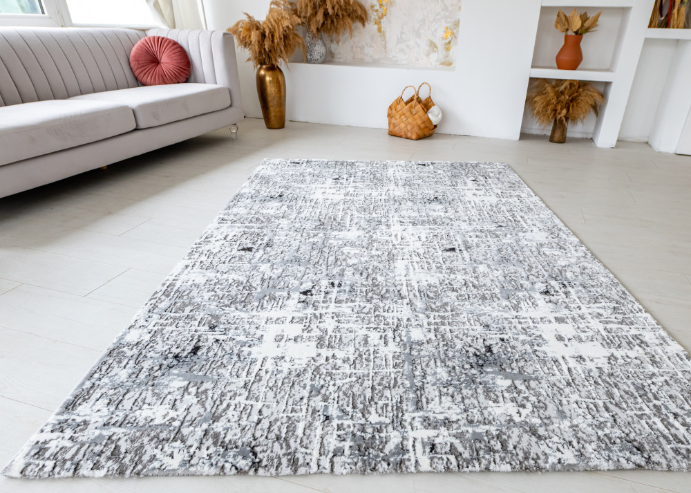 Modern szőnyeg Zara 1850 (Grey-L.Grey) 80x250cm Szürke