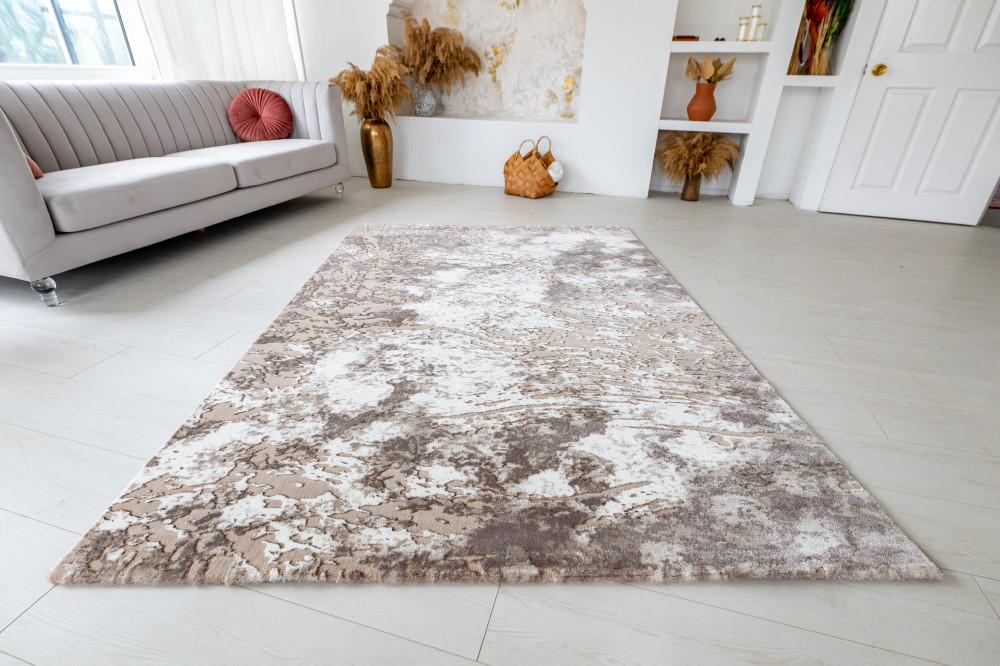 Modern szőnyeg Zara 2853 (Brown-L.Brown) 80x250cm Barna