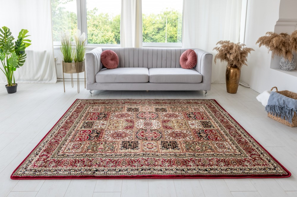 Klasszikus szőnyeg Heritage 62 (Red) 60x110cm Bordó