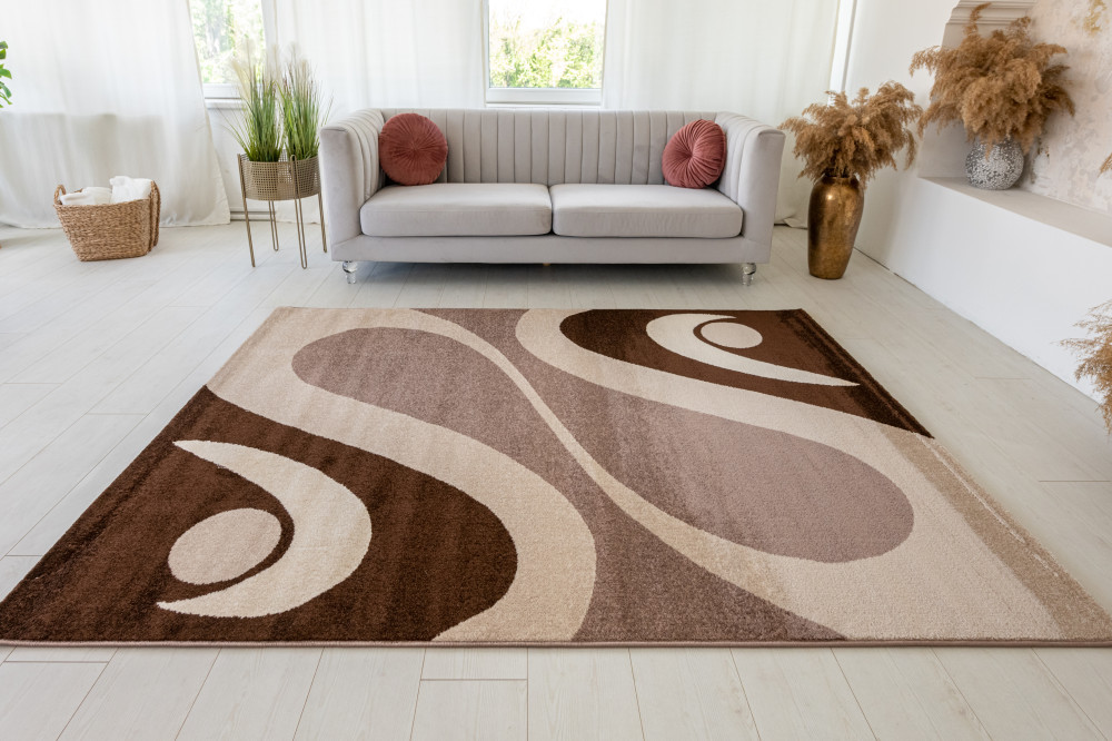 Modern szőnyeg Malaga 2311 (Brown) 200x280cm Barna