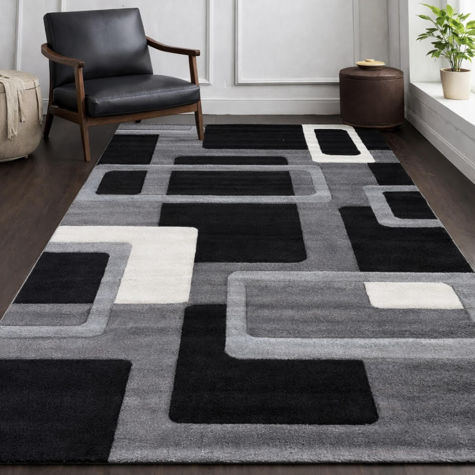 Modern szőnyeg Venice 1201 (Gray) 200x280cm Szürke