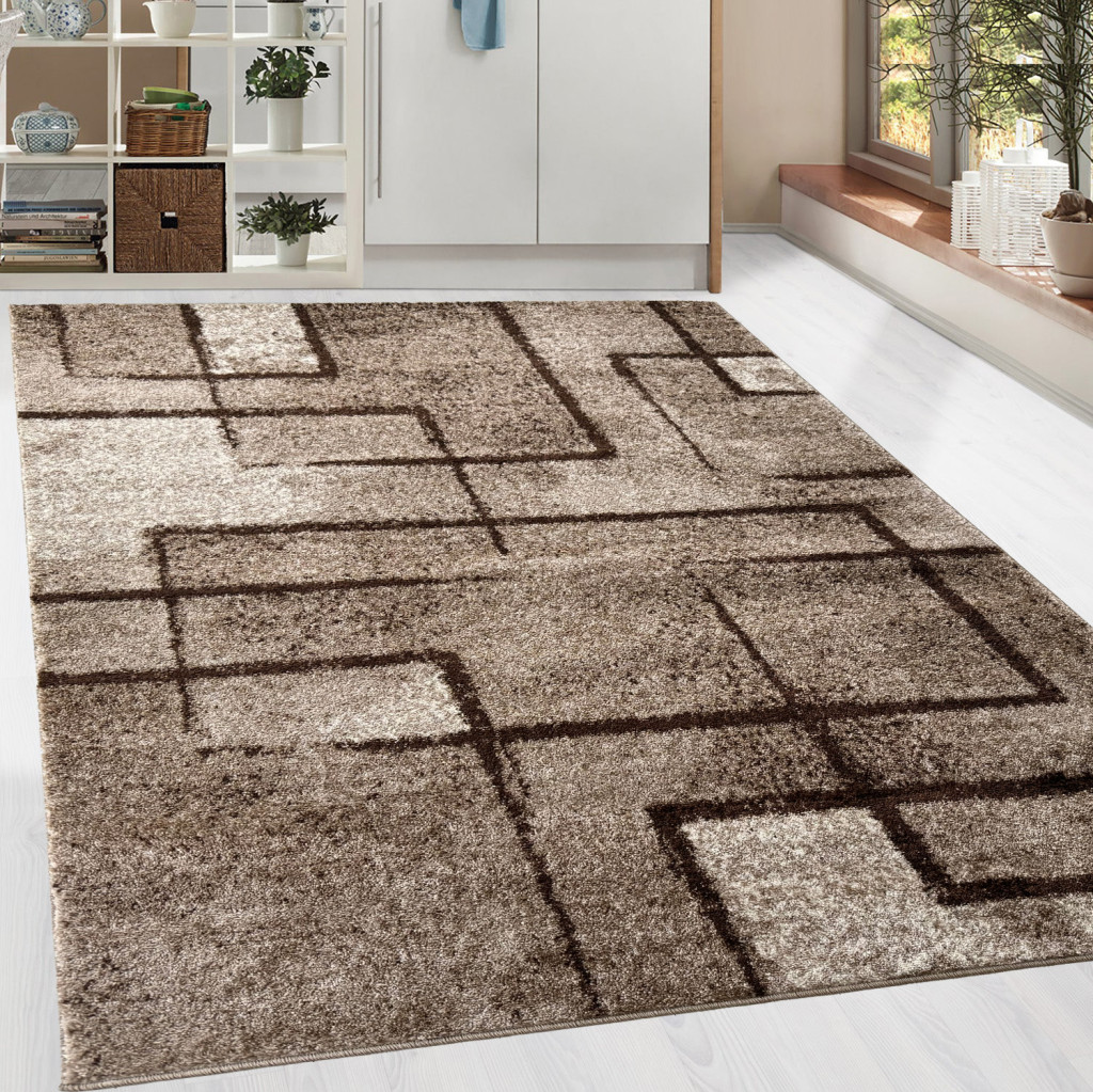 Modern szőnyeg Nara 6035 (Beige) 200x280cm Bézs