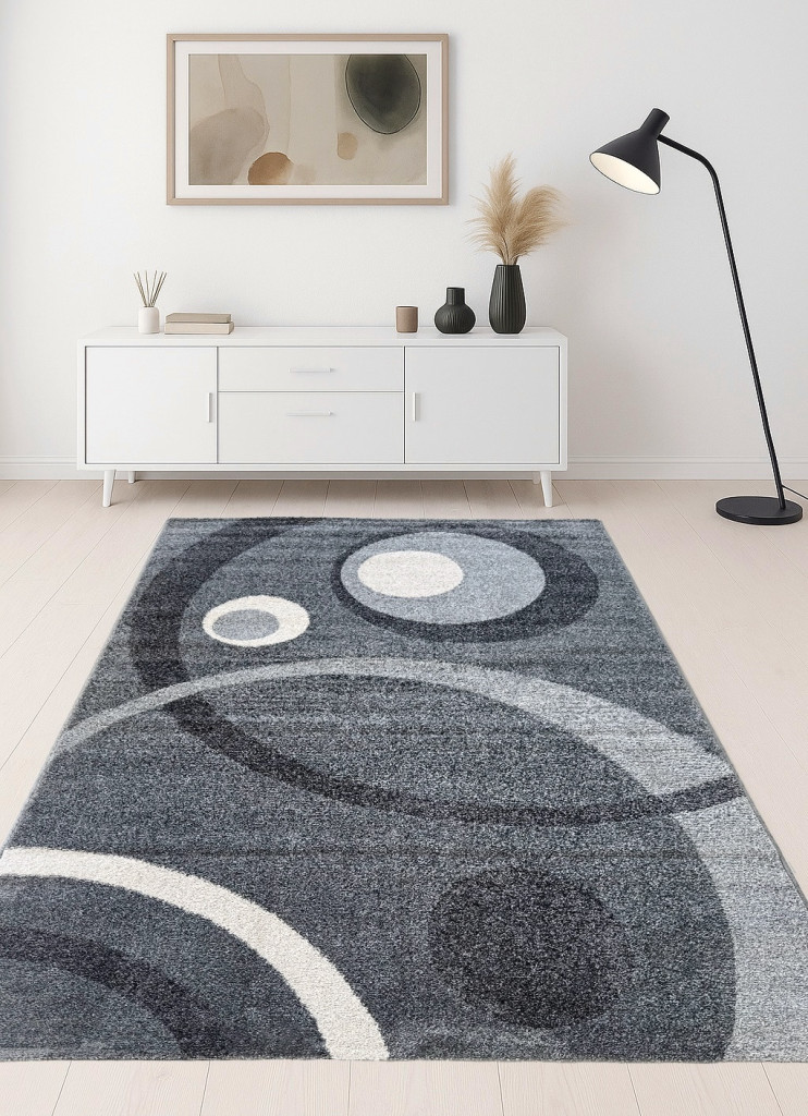 Modern szőnyeg Perry 5002 (Gray) 120x170cm Szürke
