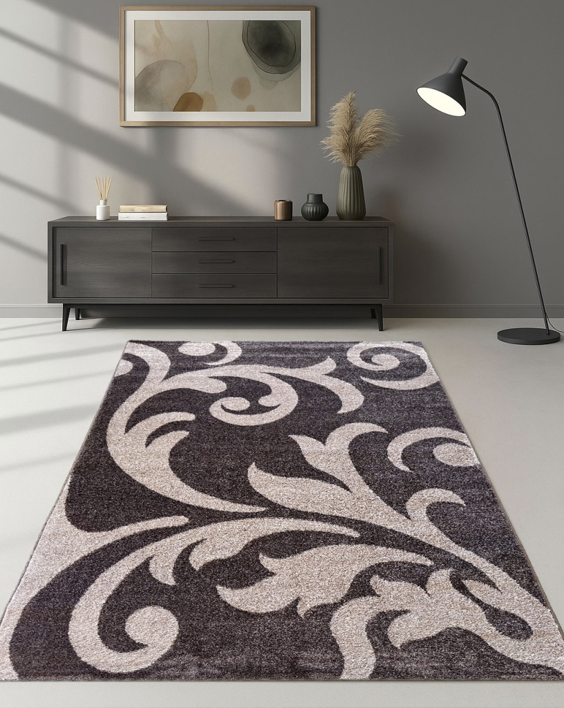 Modern szőnyeg Perry 5009 (D.Vizon) 120x170cm Barna Modern szőnyeg Perry 5009 (D.Vizon) 120x170cm Barna
