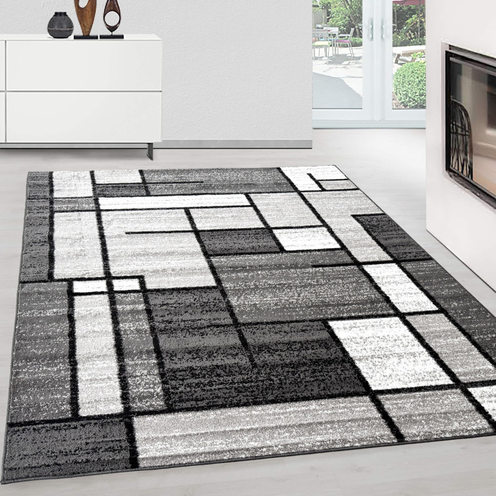 Modern szőnyeg Torino 574 (Gray) 200x280cm Szürke